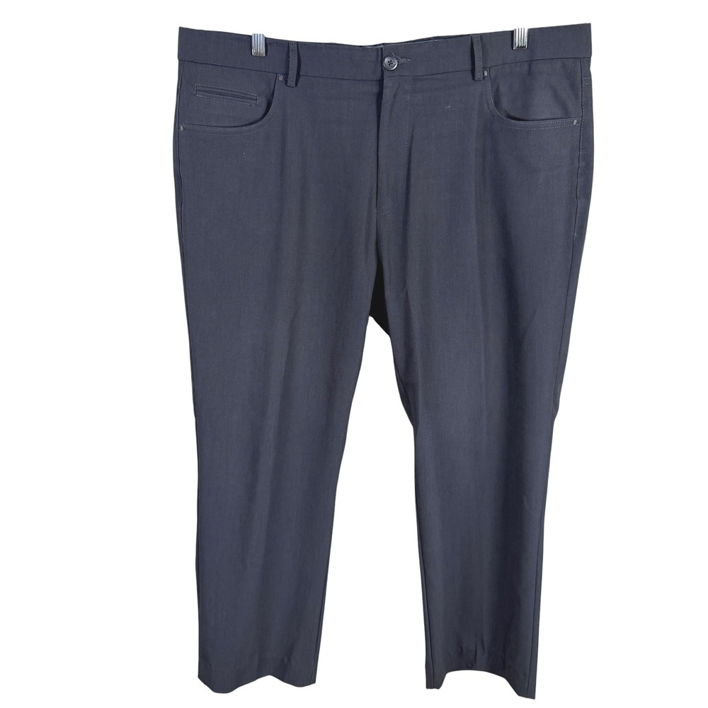 Ballin Comfort-EZE Performance Dress Pants Mens 40x26 Dark Gray 5-Pocket read